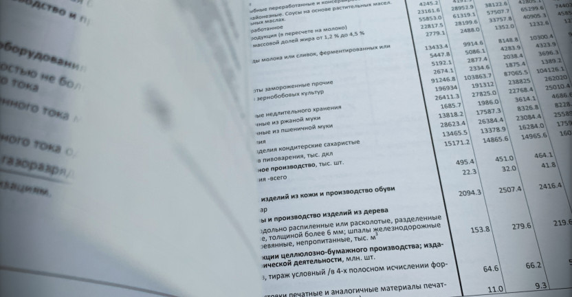 Выпущен статистический бюллетень «Сведения об инвестициях Томской области» за январь-июнь 2020 года